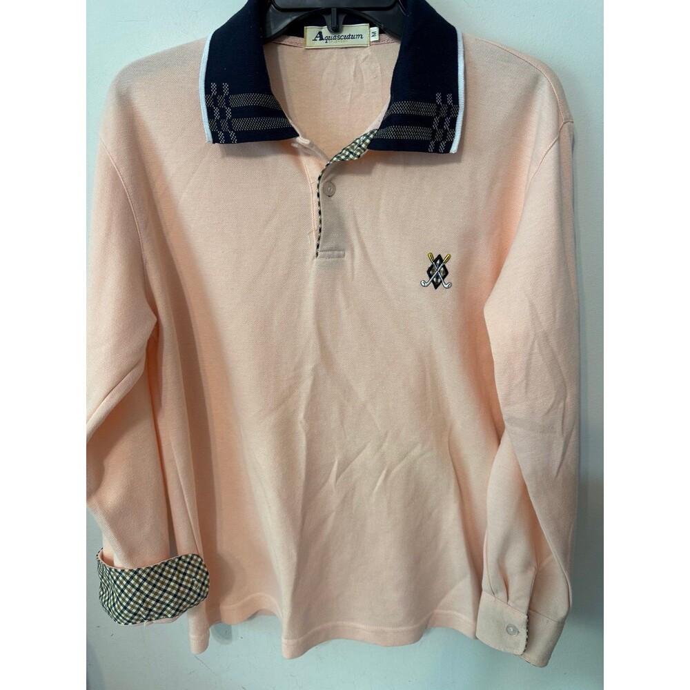 AQUASCUTUM OF LONDON LS POLO GOLF LOGO medium